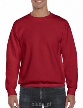 Bluza SET-IN kolor ciemna czerwień GILDAN