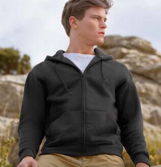 Hooded Sweat-Jacket black - 2