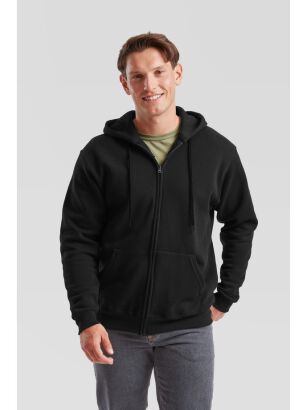 Hooded Sweat-Jacket black