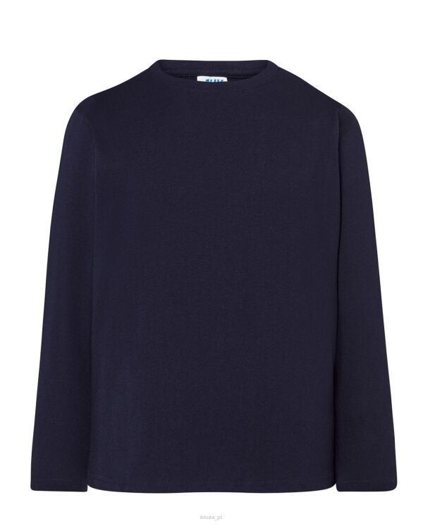 Dziecięca Koszulka z długim rękawem granatowa JHK