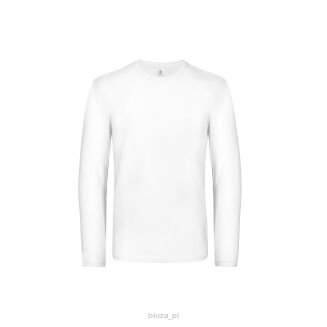 T-shirt z dł.rękawami kolor biały B&C - 2