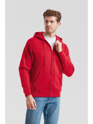 Bluza z kapturem na zamek Classic FRUIT of the LOOM