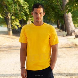 T-shirt VALUEWEIGHT kolor żółty FRUIT of the LOOM - 2