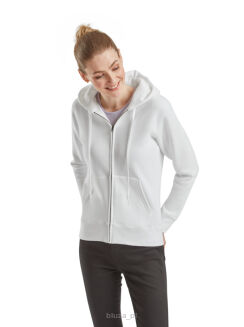 .Damska bluza z kapturem rozpinana Premium FRUIT of the LOOM - 4