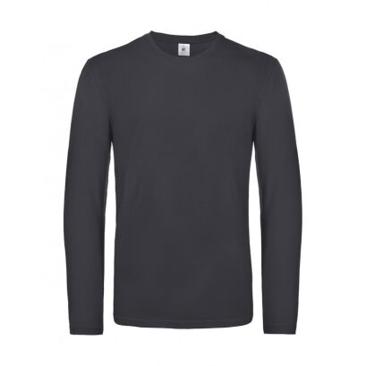 T-shirt longsleeve (z dł.rękawami) kolor ciemny szary B&C 