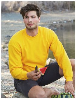 Męska bluza Set-In Classic Sweat FRUIT of the LOOM - 9