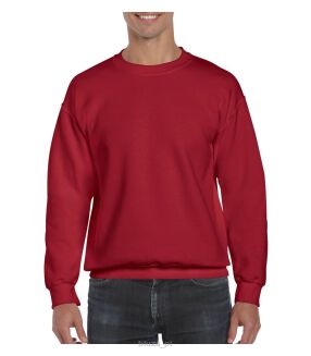 Bluza SET-IN kolor ciemna czerwień GILDAN - 2